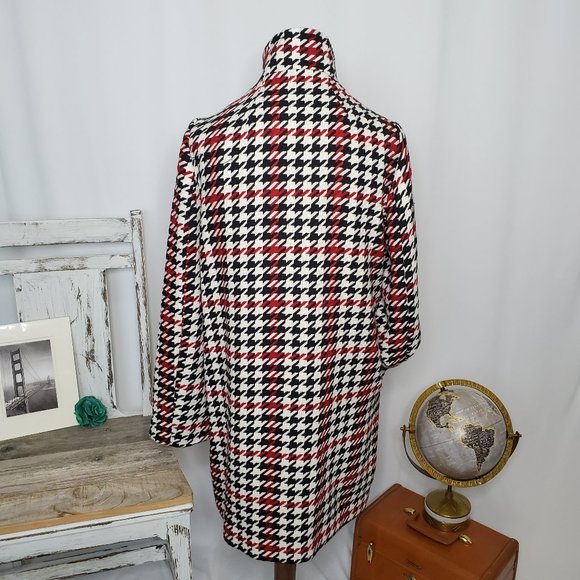 White/Black/Red Wallis Peacoat - Sz 4 (EUC) - Picture 7 of 12